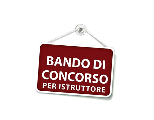 Bando di concorso per un istruttore tecnico
